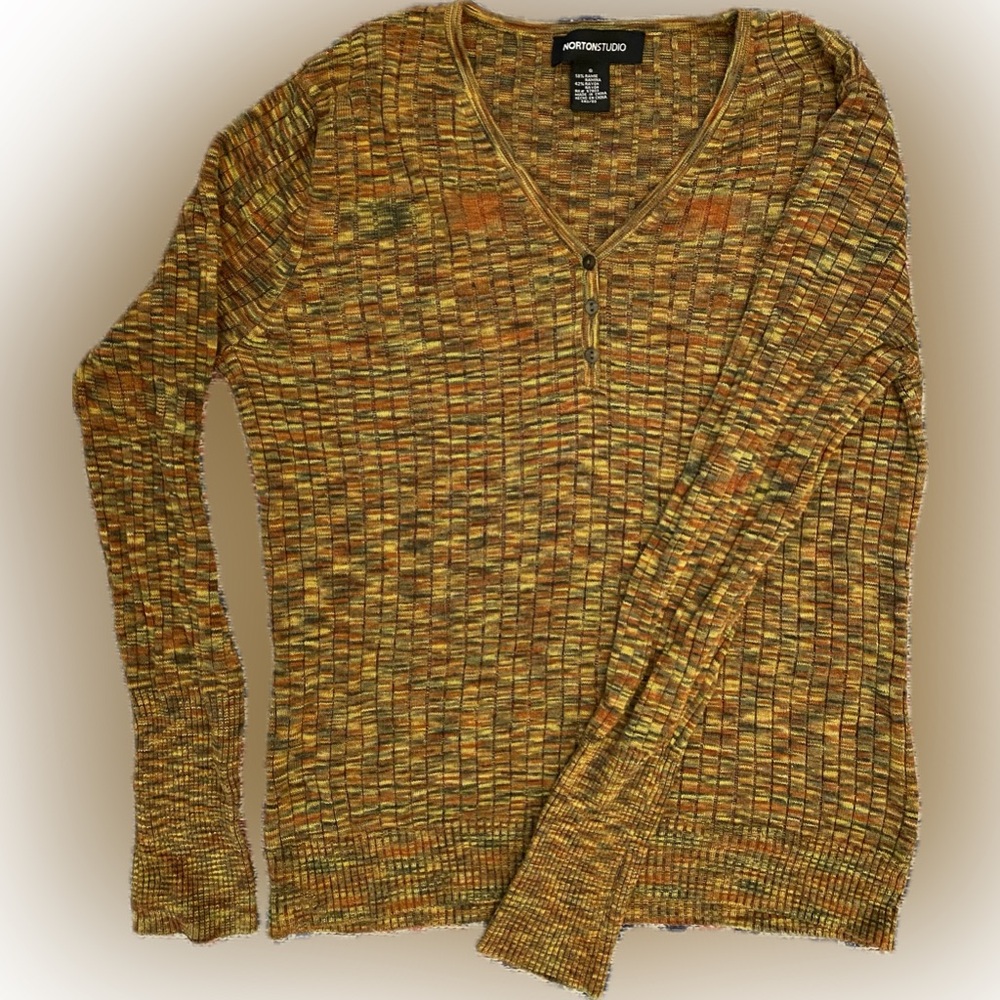 Knit blend comfy long sleeve shirt